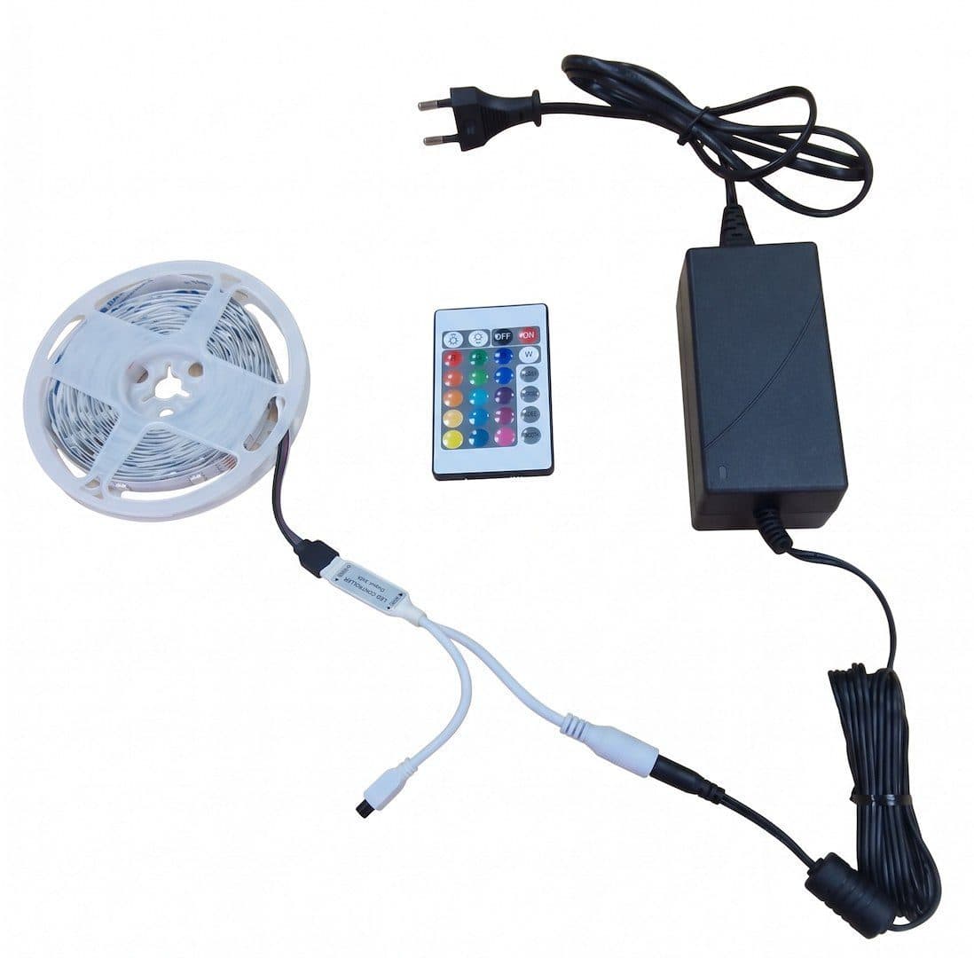 Zostava RGB 12VDC (ovládač/trafo/príjmač)