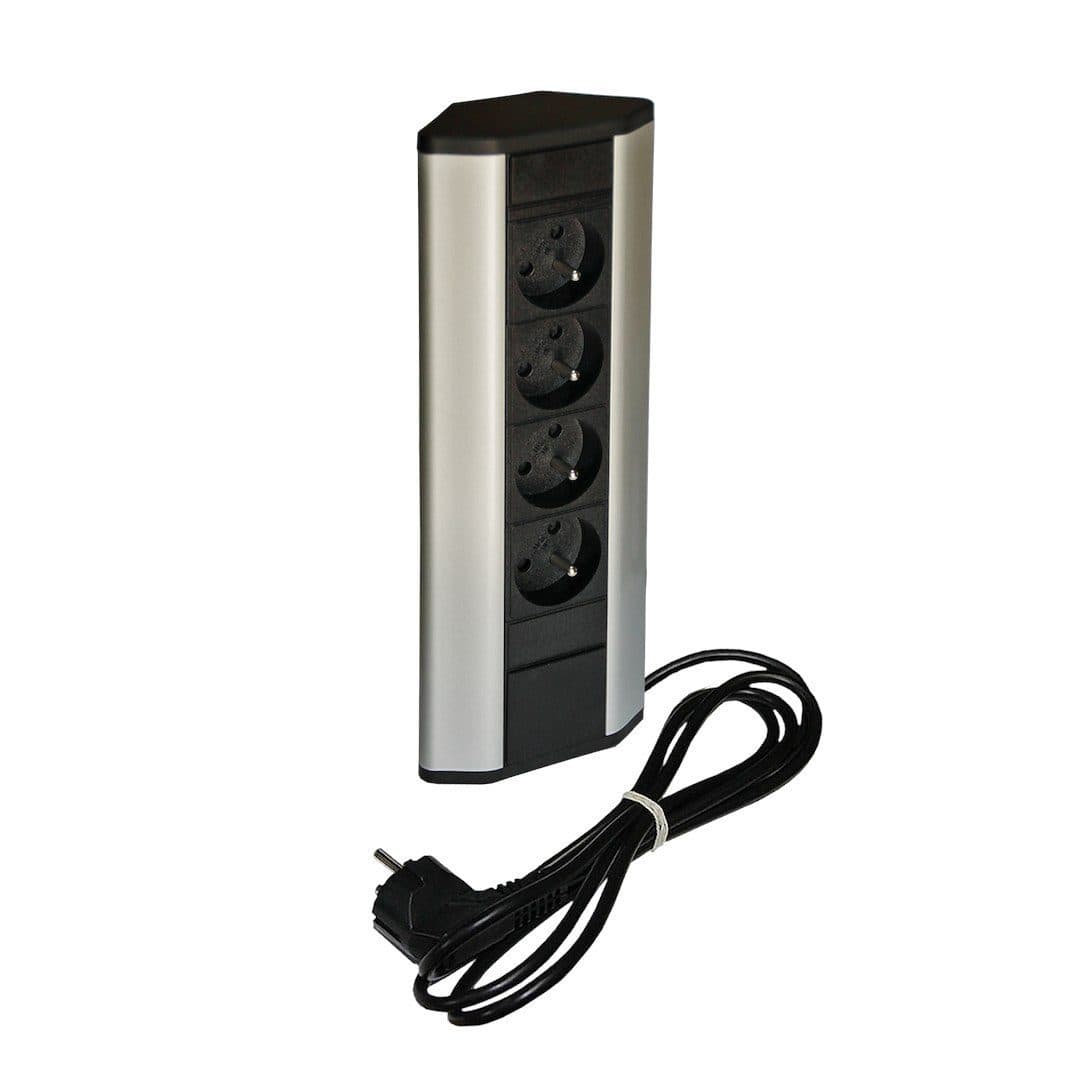 Zásuvkovnica PORT CORNER (rohová) 4x230V