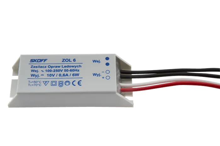 Napäťový napájač pre LED svietidlá 10 V- ZOL6
